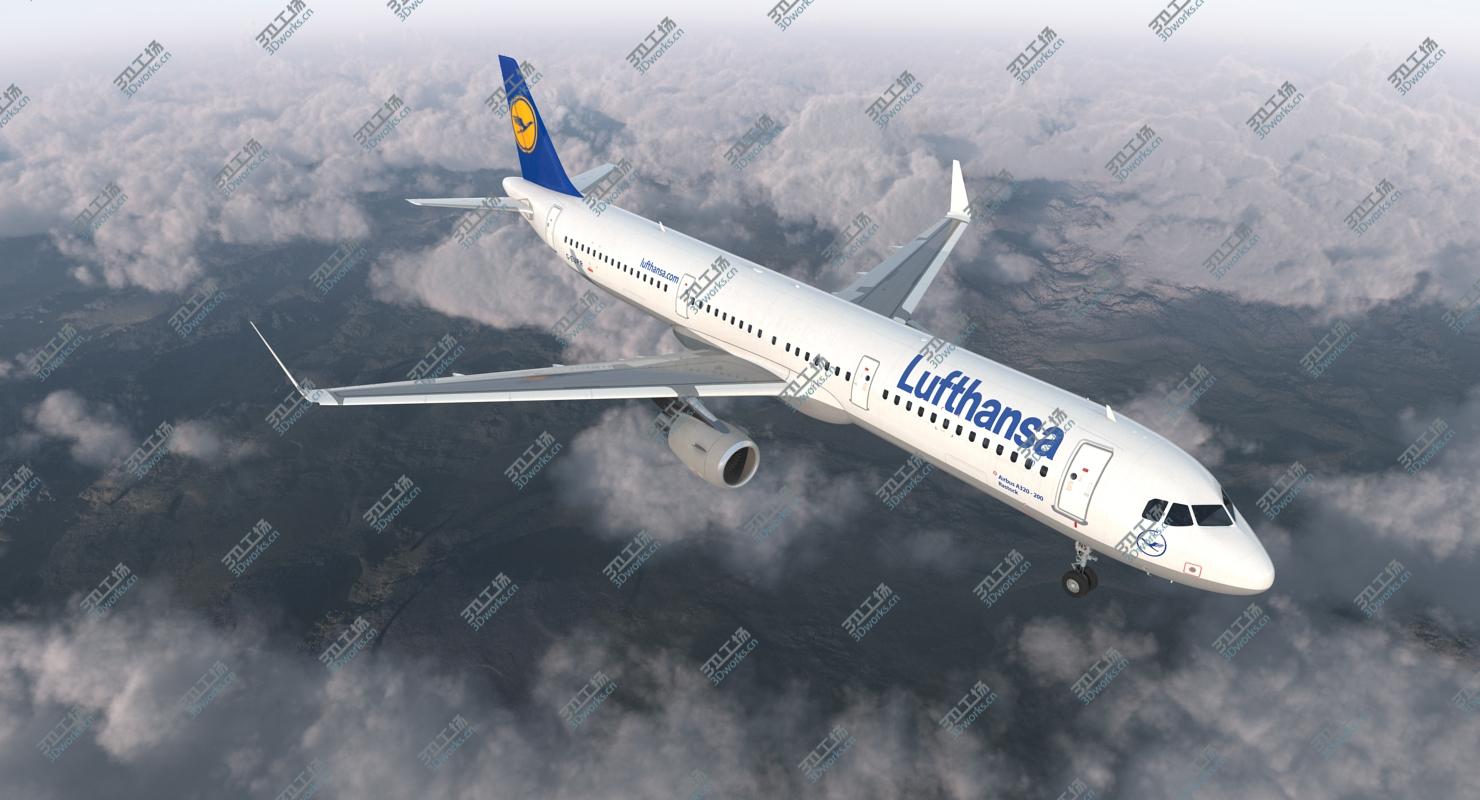 images/goods_img/2021040233/3D Airbus A321 with Interior and Cockpit Lufthansa/3.jpg